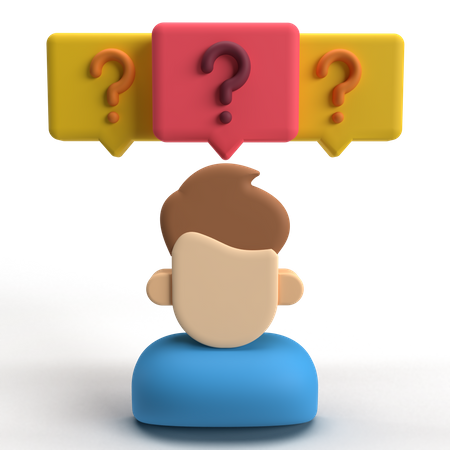 Question Mark  3D Icon