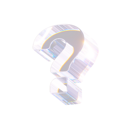 Question Mark  3D Icon