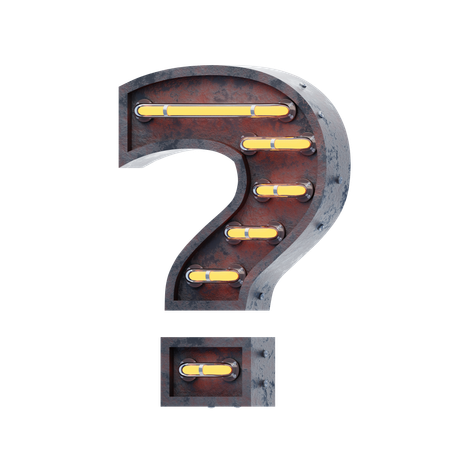 Question Mark  3D Icon