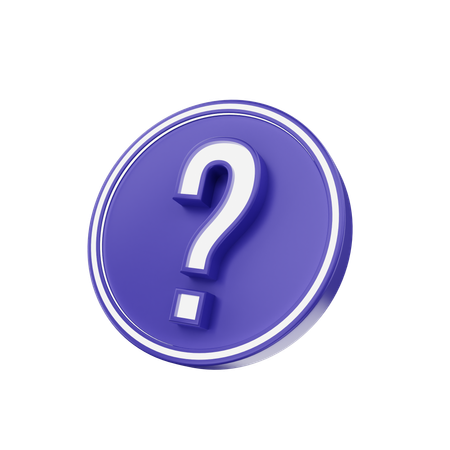 Question Mark  3D Icon