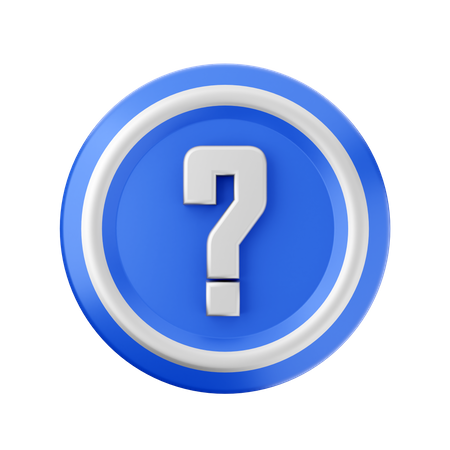 Question Mark  3D Icon