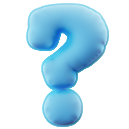 Question Mark  3D Icon