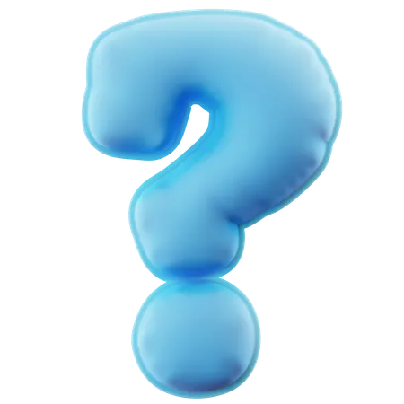 Question Mark  3D Icon