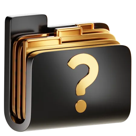 Question Mark  3D Icon