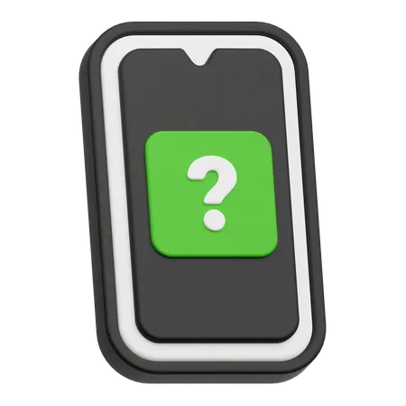 Question mark  3D Icon