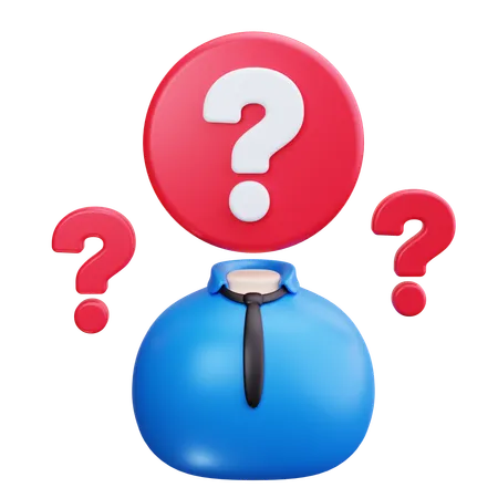 Question Mark  3D Icon