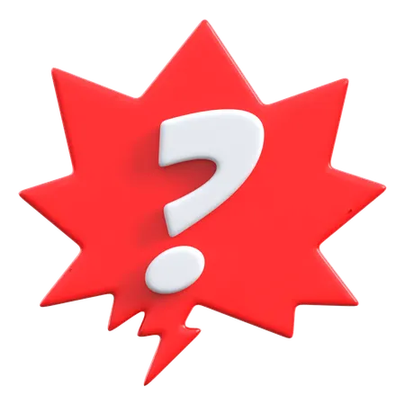Question Mark  3D Icon