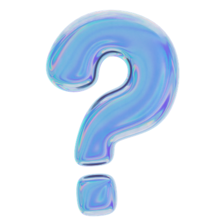 Question Mark  3D Icon