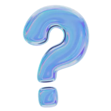 Question Mark  3D Icon