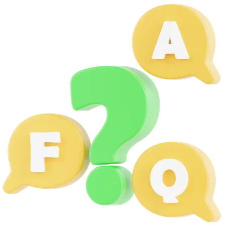 Question Mark  3D Icon