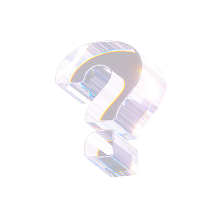 Question Mark  3Dアイコン