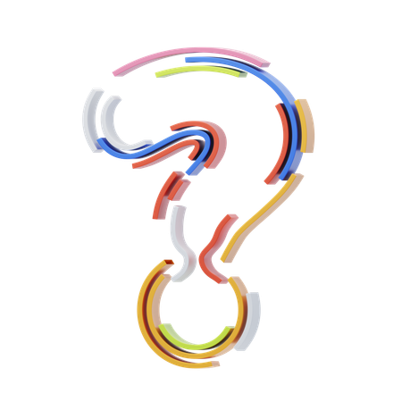 Question Mark  3D Icon