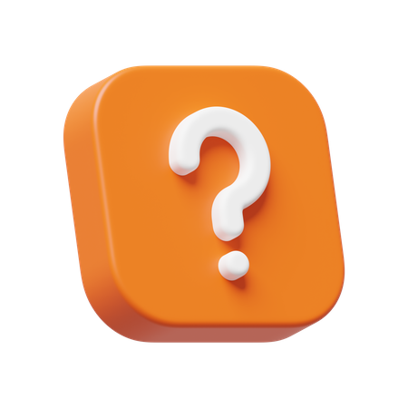 Question Mark  3D Icon