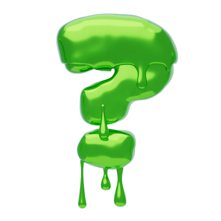 Question Mark Symbol  3D Icon