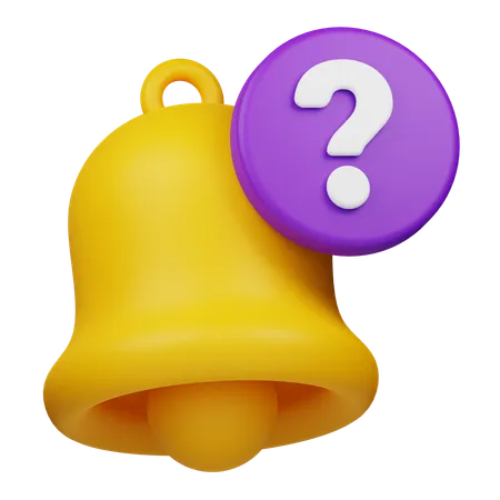 Question Notification  3D Icon