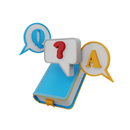 Question et réponse  3D Icon