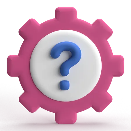 Question Settings  3D Icon
