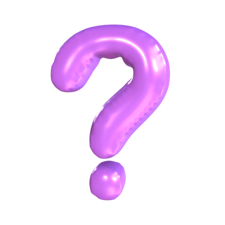 Question Sign  3D Icon