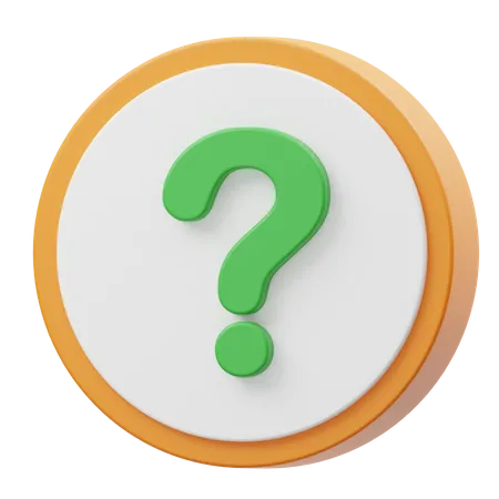 Question Symbol  3D Icon