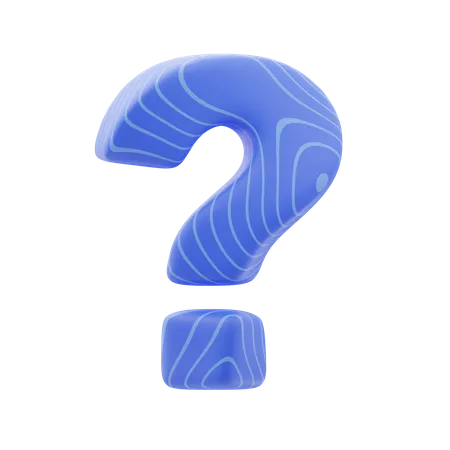 Question Symbol  3D Icon