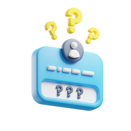 Question de l'utilisateur  3D Icon