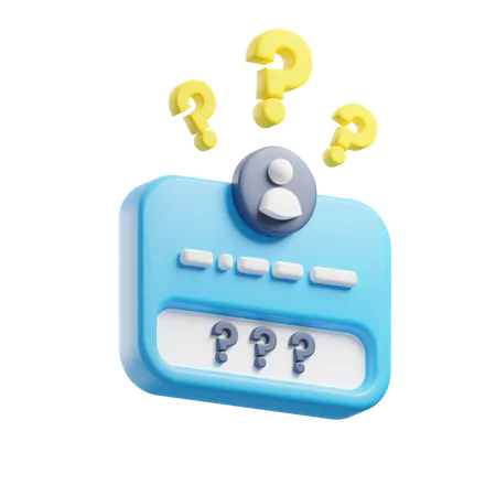 Question de l'utilisateur  3D Icon