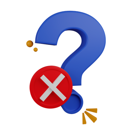 Questions interdites  3D Icon