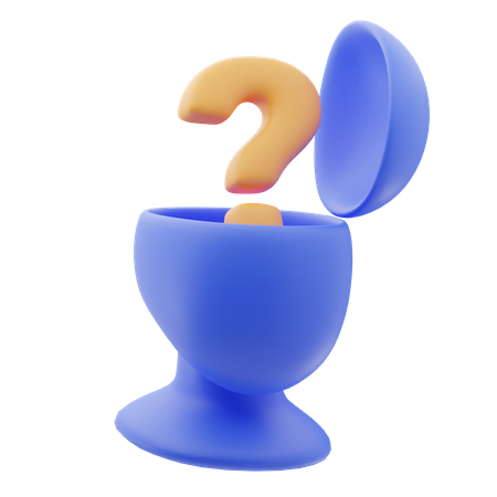 Questions principales  3D Icon