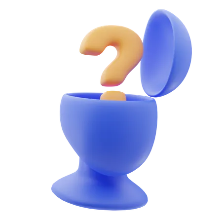 Questions principales  3D Icon