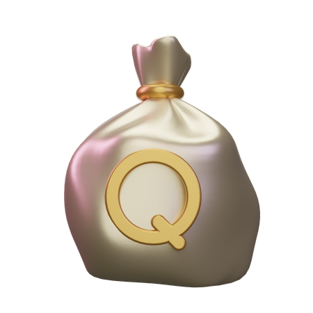 Quetzal Money Sack  3D Icon