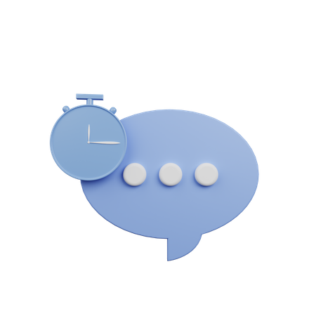 Quick response  3D Icon