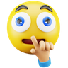 3d hand emoji emoji