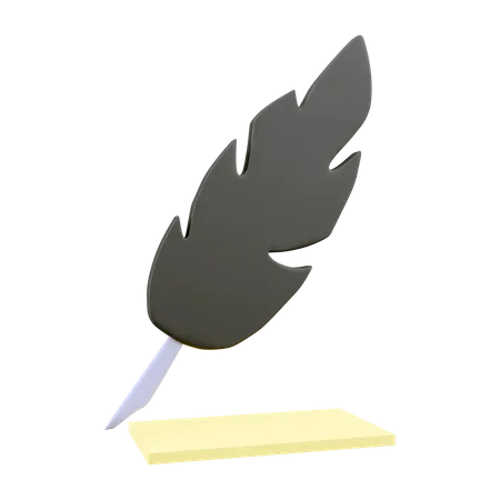 Quill  3D Icon