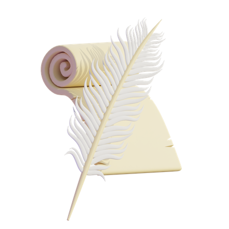 Quill  3D Icon