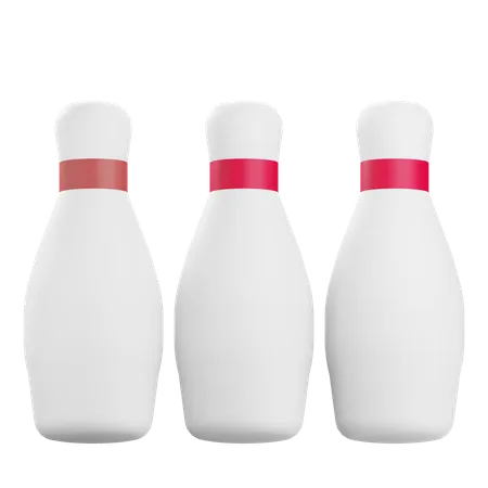 Quille de bowling  3D Icon