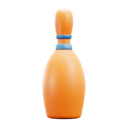 Quille de bowling  3D Icon