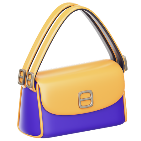 Quilted Bag  3D Icon