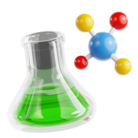 Química  3D Icon