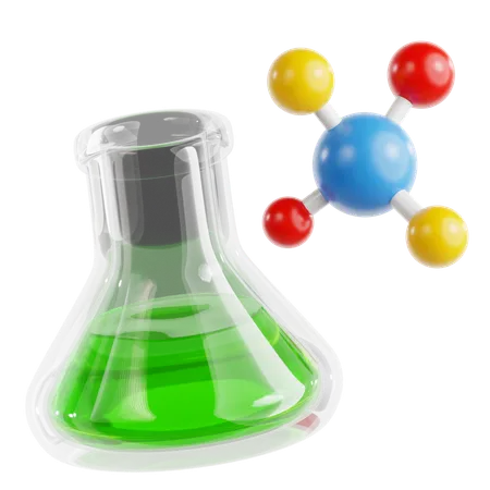 Química  3D Icon