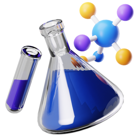 Química  3D Icon