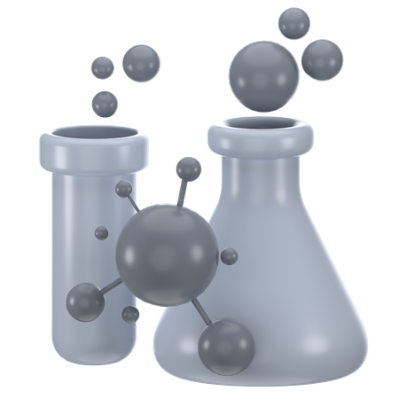 Química  3D Icon