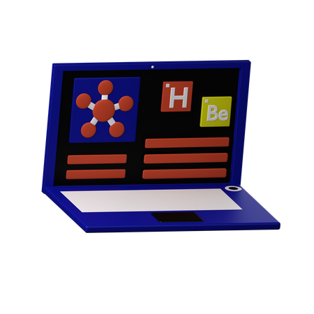 Química on-line  3D Icon