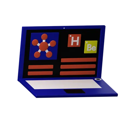 Química on-line  3D Icon