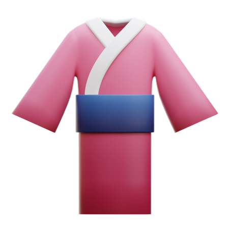 Quimono  3D Icon