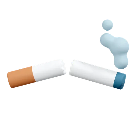 Quit Smoking  3D Icon