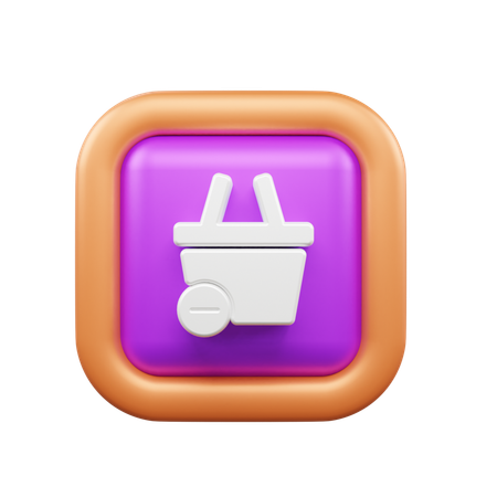 Eliminar del carrito  3D Icon