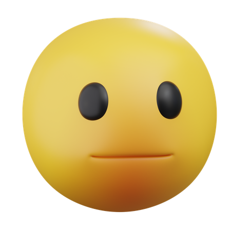 Quite Emoji  3D Icon