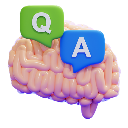 Quiz  3D Icon