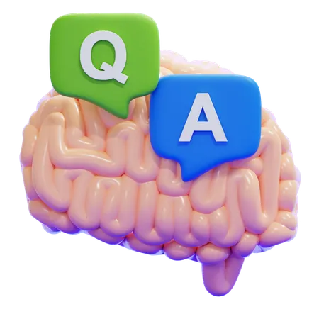 Quiz  3D Icon