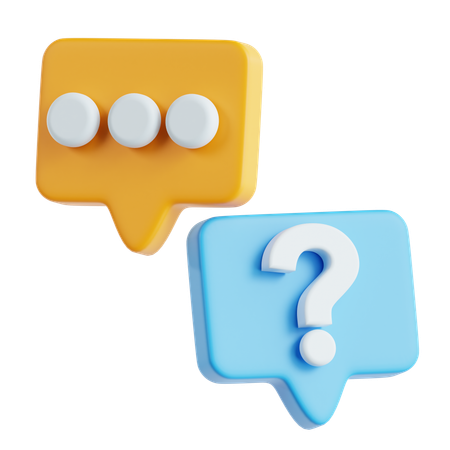 Quiz  3D Icon
